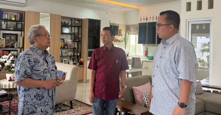 Rector of IPB University Together with the Indonesian Ambassador to Japan and the Micronesian Federation Agendize This Cooperation
