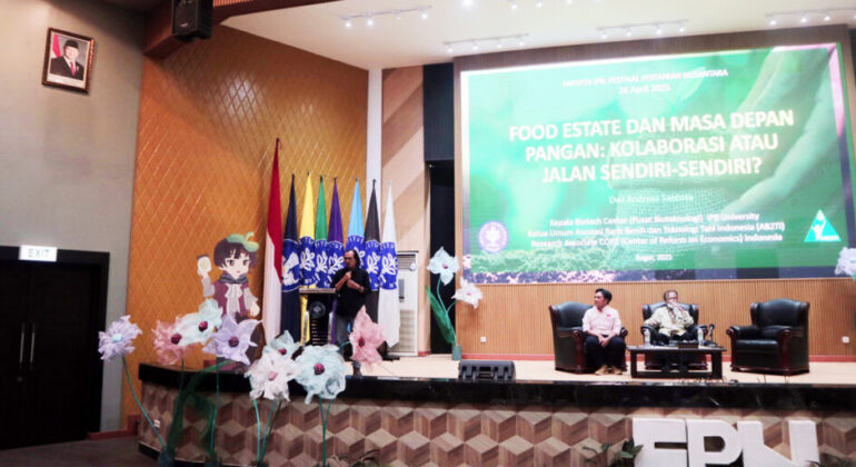 Avoid Repeating Past Failures: IPB University Professor Highlights Challenges and Solutions for Food Estate Development