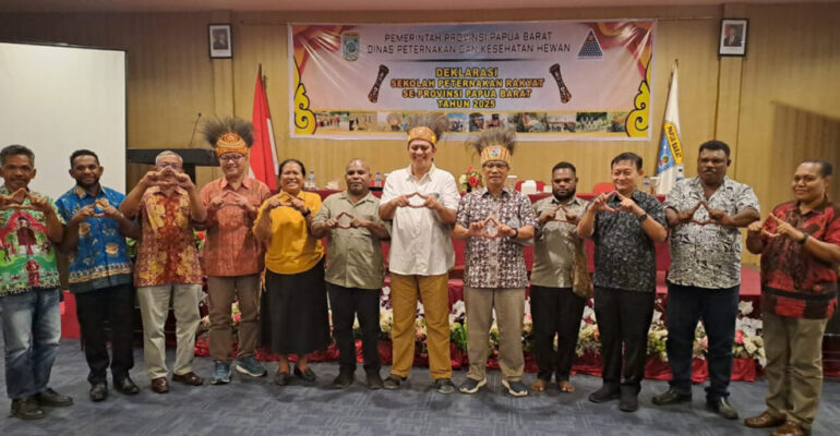 IPB University’s Animal Husbandry School Reaches the Arfak Mountains and Manokwari, West Papua