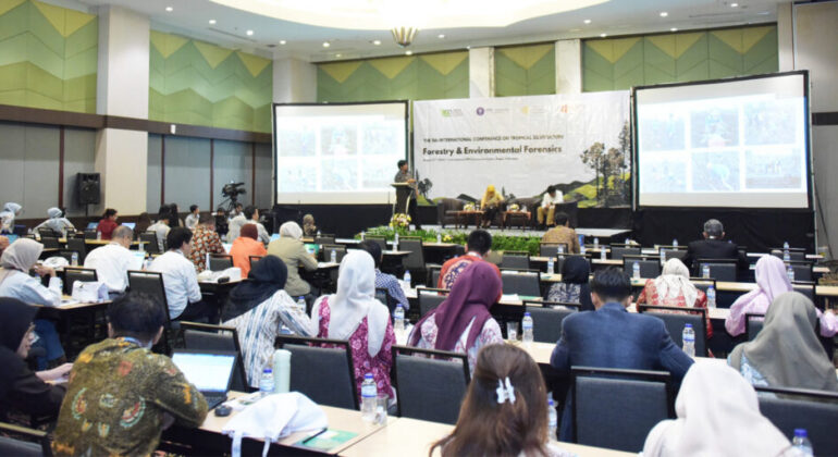 ICTS 2025: IPB University Promotes Forestry Forensics to Stop Environmental Crimes
