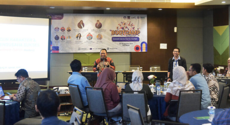 CEOs of IPB University Startups Participate in “Sustainable Scale Up: Grow Fast, Grow Right” Bootcamp