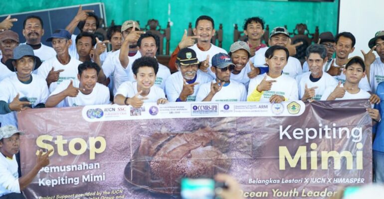 LRI i-MAR IPB University Collaborates with Students and Fishermen to Hold a Campaign for Sustainable Belangkas: Save Mimi, Save the Coast