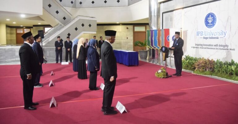 IPB University Inaugurates Faculty of Engineering and Technology, Rector Appoints Interim Dean