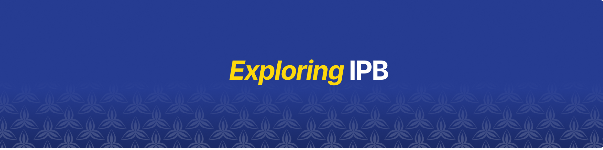 Exploring IPB